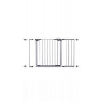 Poarta de siguranta Safety Gate pentru scari, ajustabila 114-119 cm, din otel, gri