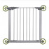 Poarta de siguranta Safety Gate pentru scari, ajustabila 79-84 cm, din otel, gri [6]