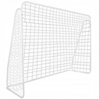 Poarta de fotbal din otel, 152x213cm, profil 25mm, cu elemente de fixare Poarta de fotbal din otel, 152x213cm, profil 25mm, cu elemente de fixare
