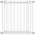 Poarta de siguranta Safety Gate pentru scari, ajustabila, din lemn cu structura otel, 75-82cm, negru maro [12]