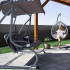Plasa umbrire si intimitate pentru gard, 1.5m latime, 50m lungime, 140g densitate, gri [6]