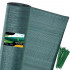 Plasa umbrire si intimitate pentru gard, 1.5m latime, 10m lungime, 140g densitate, verde [13]