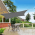 Prelata umbrire 4x3 m pentru terasa sau balcon, impermeabila, protectie UV, gri [11]
