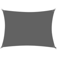 Prelata umbrire 3x2 m pentru terasa sau balcon, impermeabila, protectie UV, gri Prelata umbrire 3x2 m pentru terasa sau balcon, impermeabila, protectie UV, gri