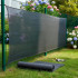 Plasa umbrire si intimitate pentru gard, 1.5m latime, 25m lungime, 65g densitate 62%, antracit deschis [22]