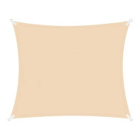 Copertina prelata de soare Sersimo SN126, patrata, impermeabila cu protectie UV, 4x4m, bej