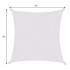Copertina prelata de soare Sersimo SN129, patrata, impermeabila cu protectie UV, 3x3m, gri deschis [4]
