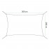 Copertina prelata de soare Sersimo SN153, dreptunghiulara, impermeabila cu protectie UV, 3x2m, gri inchis [7]