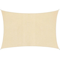 Copertina prelata de soare, dreptunghiulara, impermeabila cu protectie UV, 4x3m, crem Copertina prelata de soare, dreptunghiulara, impermeabila cu protectie UV, 4x3m, crem