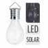 Lampa solara LED, model bec clasic, IP44 pentru exterior, 7.5cm, lumina calda [2]