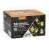 Ghirlanda luminoasa, LED, model Stripes, 20 becuri, 580cm, incarcare solara, lumina alb cald [2]