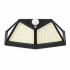 Lampa solara de perete, cu senzor de miscare, 100 LED, 14x6x10 cm, alb [3]