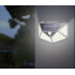Lampa solara de perete, cu senzor de miscare, 100 LED, 14x6x10 cm, alb [6]