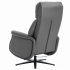 Fotoliu relax recliner rotativ 360°, cu spatar reglabil si inclinare, suport picioare extensibil automat la inclinare, tapiterie textila cu aspect de [12]
