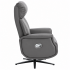 Fotoliu relax recliner rotativ 360°, cu spatar reglabil si inclinare, suport picioare extensibil automat la inclinare, tapiterie textila cu aspect de [4]