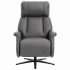 Fotoliu relax recliner rotativ 360°, cu spatar reglabil si inclinare, suport picioare extensibil automat la inclinare, tapiterie textila cu aspect de [6]