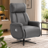 Fotoliu relax recliner rotativ 360°, cu spatar reglabil si inclinare, suport picioare extensibil automat la inclinare, tapiterie textila cu aspect de [10]