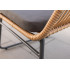 Set mobilier de gradina 7 piese din ratan PE rezistent la intemperii, cu canapea 2 locuri, fotolii, masa si perne de sezut incluse, design modern si u [8]