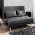 Fotoliu extensibil 2 in 1 pentru relaxare si dormit, transformabil rapid in pat spatios de 190x121 cm pentru oaspeti, design compact pentru economisir [3]