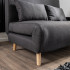 Fotoliu extensibil 2 in 1 pentru relaxare si dormit, transformabil rapid in pat spatios de 190x121 cm pentru oaspeti, design compact pentru economisir [6]