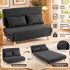 Fotoliu extensibil 2 in 1 pentru relaxare si dormit, transformabil rapid in pat spatios de 190x121 cm pentru oaspeti, design compact pentru economisir [9]