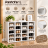 Pantofar model L cu compartimente individuale pentru depozitarea a pana la 20 perechi de pantofi, organizator practic pentru hol si dressing, acces us [5]