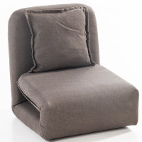 Fotoliu de podea extensibil 3 in 1, transformabil in sezlong pentru relaxare si pat pentru dormit, design multifunctional si compact pentru living sau