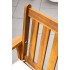 Set mobilier de gradina pentru servirea mesei si relaxare in aer liber, 7 piese din lemn de salcam, cu masa spatioasa pentru terasa, banca si scaune c [6]