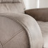 Fotoliu relax recliner cu mecanism Push-Back pentru inclinare si o pozitie confortabila de odihna, tapiterie moale din chenille, sezut cu spuma de ina [5]