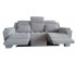 Set canapele relax electrice pentru living, 3+2+1 locuri, cu reglare prin buton pentru pozitie confortabila, suporturi pentru picioare ajustabile, por [21]