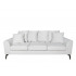 Set canapele pentru living modern, 3 piese si 6 locuri, cu tapiterie din catifea moale pentru confort, sezuturi din spuma cu elasticitate ridicata, pe [11]