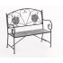 Set mobilier de gradina Gismo, 4 piese, masa cu blat din mozaic ceramic cu aspect de piatra naturala, banca pentru 2 persoane si 2 scaune pliabile pen [4]