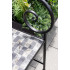 Set mobilier de gradina Gismo, 4 piese, masa cu blat din mozaic ceramic cu aspect de piatra naturala, banca pentru 2 persoane si 2 scaune pliabile pen [7]