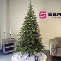 Brad artificial Christmas Deluxe by Sersimo, Nature, 2D+3D, 230cm Brad artificial Christmas Deluxe by Sersimo, Nature, 2D+3D, 230cm