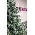 Brad artificial Christmas Deluxe by Sersimo, Alaska Select verde argintiu, integral 3D, 180 cm [16]