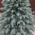 Brad artificial Christmas Deluxe by Sersimo, Laponia Select argintiu, integral 3D, 180cm [12]
