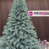 Brad artificial Christmas Deluxe by Sersimo, Laponia Select argintiu, integral 3D, 230cm [2]