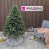 Brad artificial Christmas Deluxe by Sersimo, Versailles Select, integral 3D, 210 cm [3]