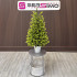 Brad artificial Christmas Deluxe by Sersimo, Viena Elite Spring in ghiveci, 3D, 110 cm [10]
