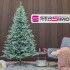 Brad artificial Christmas Deluxe by Sersimo, Viena Select argintiu, integral 3D, 230cm [11]