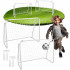 Set 2 porti de fotbal metalice, 96x124cm, profil 28mm, cu elemente de fixare [3]