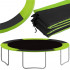 Protectie arcuri pentru trambulina cu diametrul de 244 cm, Verde si Negru [5]