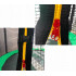 Trambulina gradina 312 cm cu scara si plasa interioara, maxim 150 kg, verde [2]