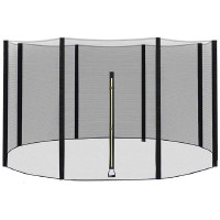 Plasa de siguranta si protectie pentru trambuline, 396cm cu 8 stalpi exteriori