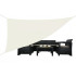 Copertina prelata de soare, triunghiulara, impermeabila, cu protectie UV, 300x300x300 cm, bej [3]