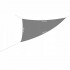 Copertina prelata de soare, triunghiulara, impermeabila, cu protectie UV, 300x300x300 cm, gri [4]