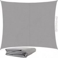 Copertina prelata de soare, dreptunghiulara, impermeabila, cu protectie UV, 300x250 cm, gri