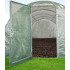 Sera de gradina, tip tunel cu cadru metalic, 300x200cm, verde, 6mp, usa cu cadru [13]