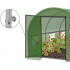 Sera de gradina, tip tunel cu cadru metalic, 500x1000cm, verde, 50mp, usa cu cadru metalic [2]