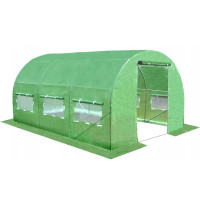 Sera de gradina, tip tunel cu cadru metalic, 250x400cm, 10mp (3 segmente) Sera de gradina, tip tunel cu cadru metalic, 250x400cm, 10mp (3 segmente)